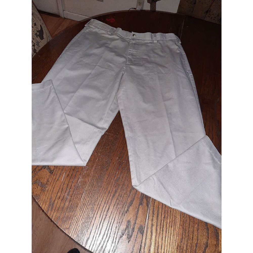 EUC Men's 36x32 Izod American Chino Pants Khaki Slacks Casual Dress